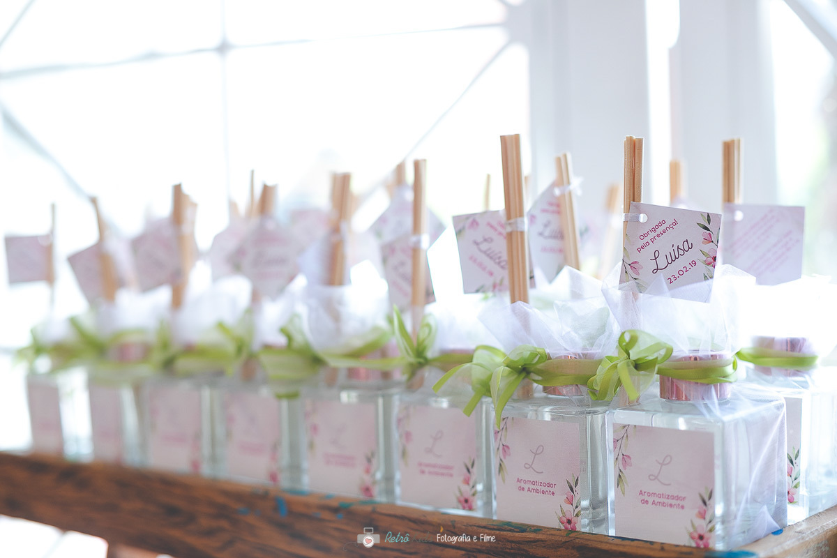 lembrançinhas personalizadas da festa de 1 aninho da Luisa