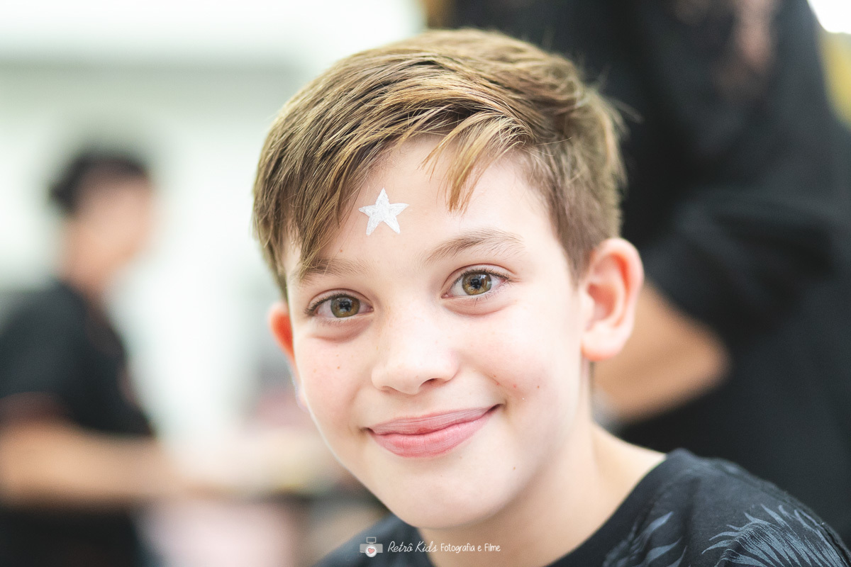 amiguinho na festa infantil da Ana Clara no Buffet Bom tom