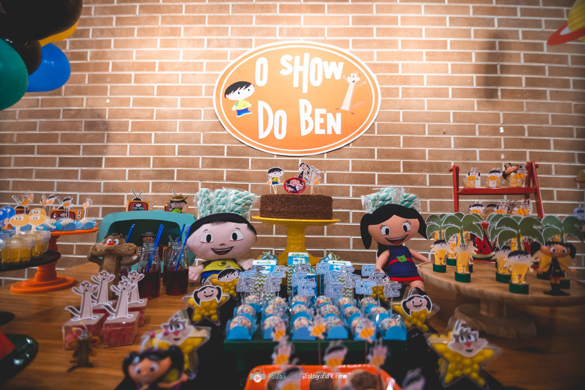 DECORAÇÃO COMPLETA DO SHOW DA LUNA