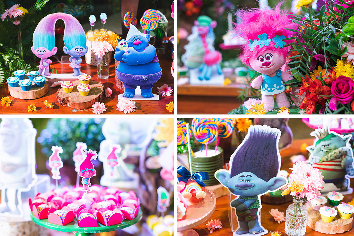 FESTA INFANTIL COM O TEMA TROLLS EM MOEMA
