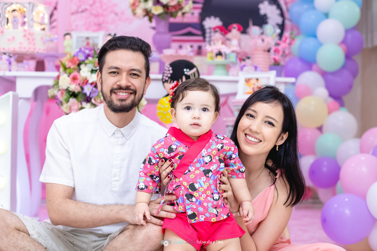 FESTA INFANTIL KOKESHI ORIENTAL EM SP