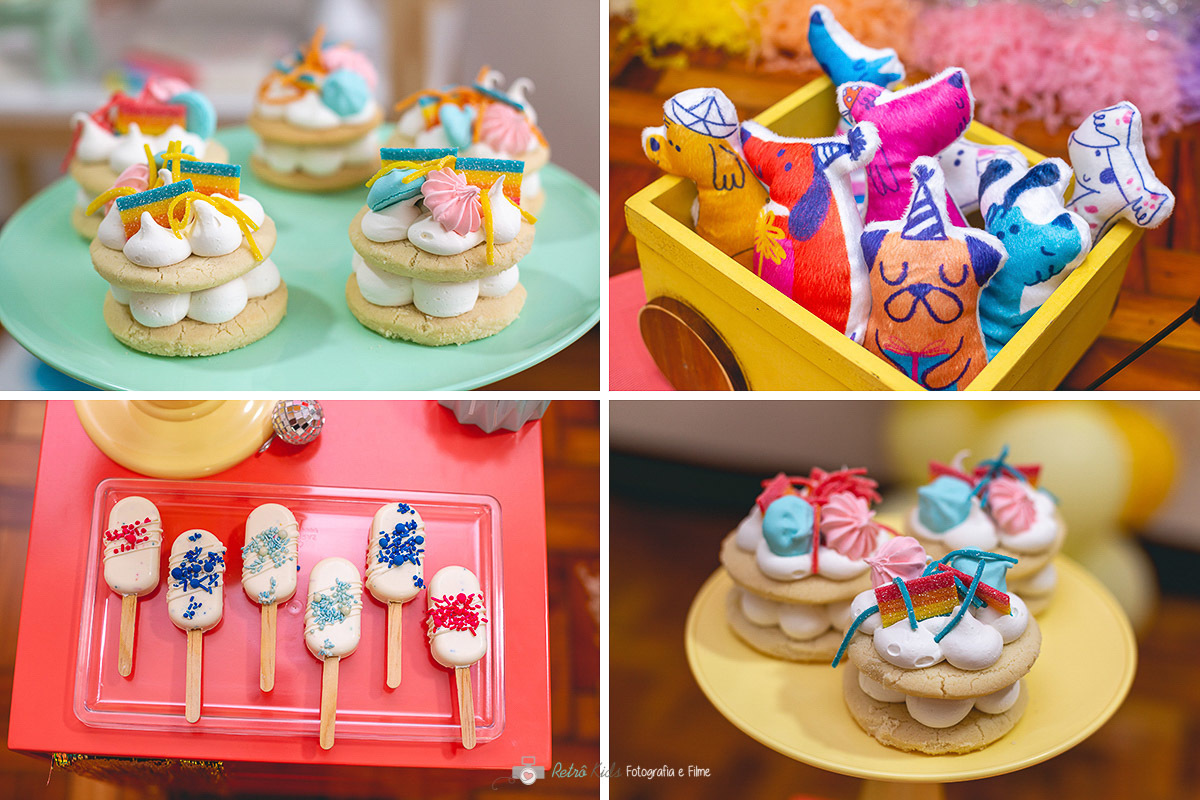 DOCES PERSONALIZADOS FESTA INFANTIL BUFFET FARRA NA VILLA SANTO ANDRE