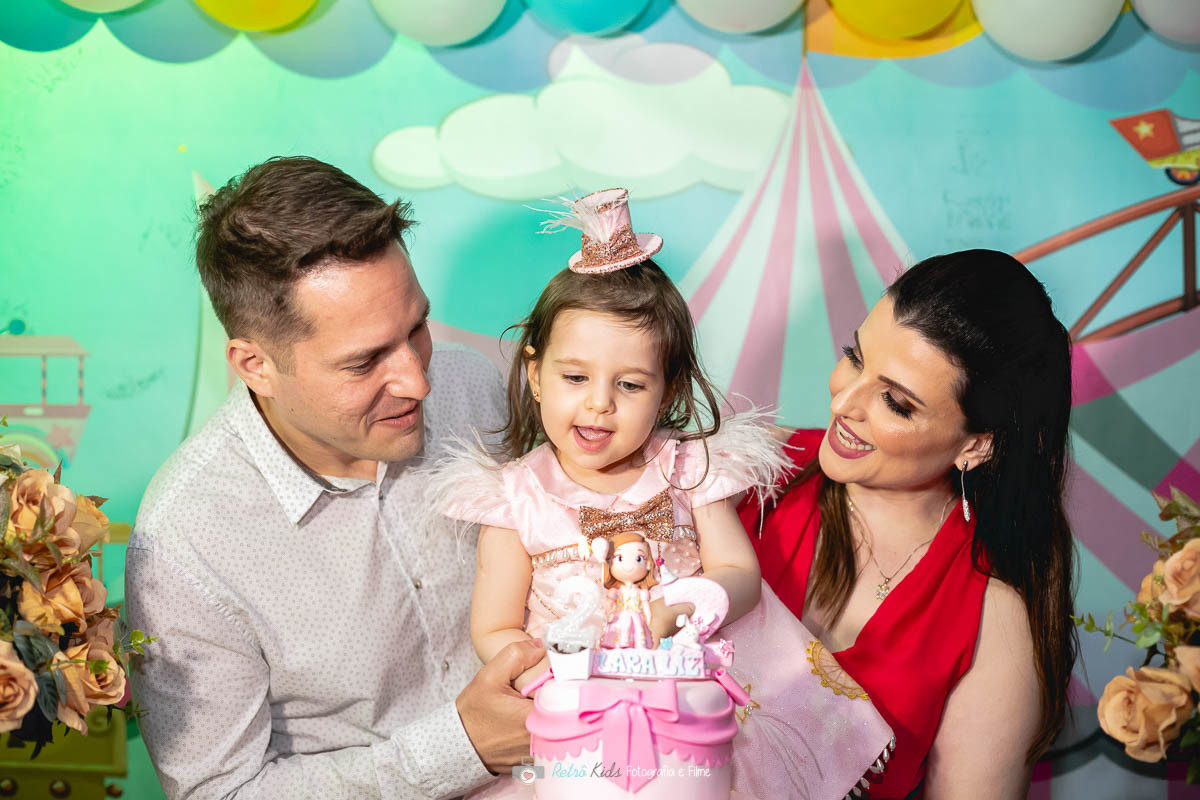 FESTA DE 2 ANINHOS NO BUFFET PLANETA KIDS POMPÉIA