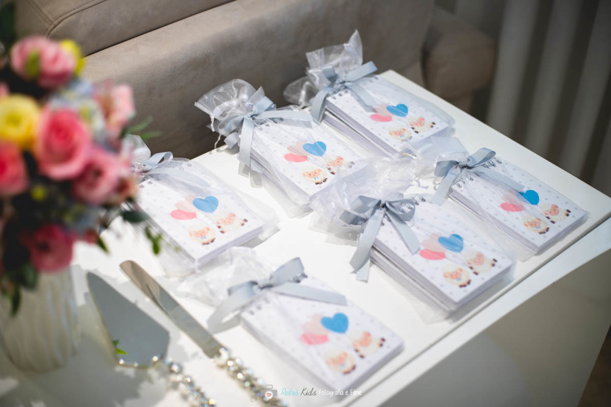 LEMBRANÇINHAS PARA CHÁ REVELAÇÃO EM CONDOMÍNIO EM SANTANA SP