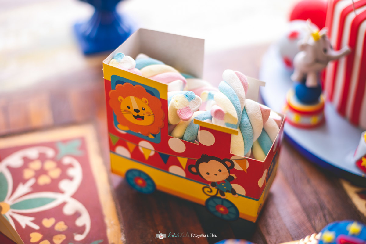 MESA PERSONALIZADA TEMA CIRCO