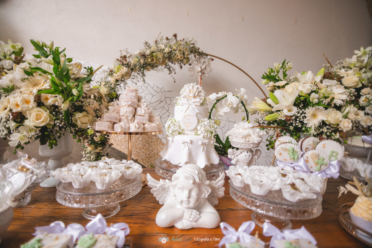 MESA PERSONALIZADA PARA BATIZADO