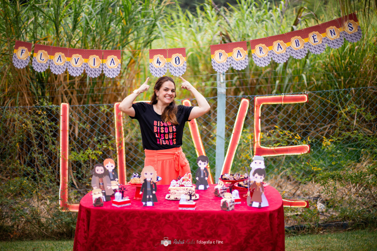 FOTOGRAFIA DE FESTA AO AR LIVRE EM VALINHOS SP