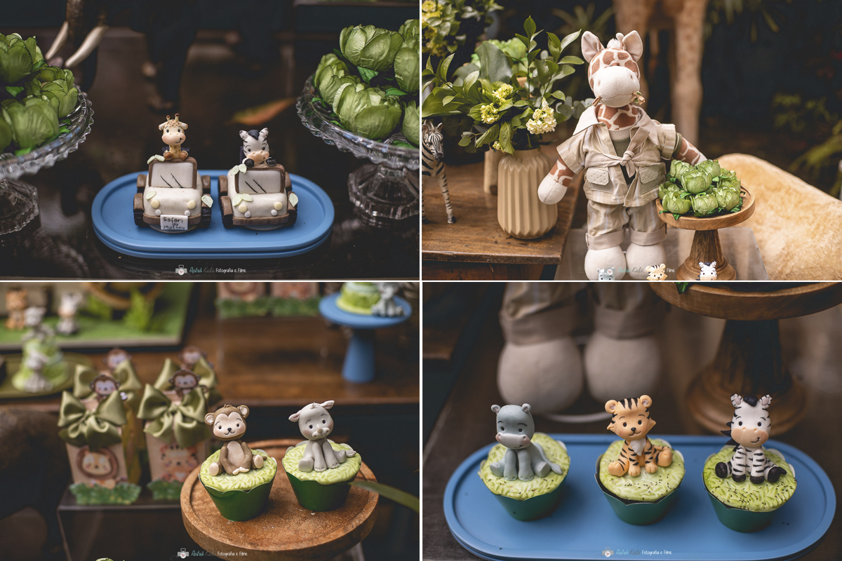 DECORAÇÃO FESTA INFANTIL TEMA SAFARI