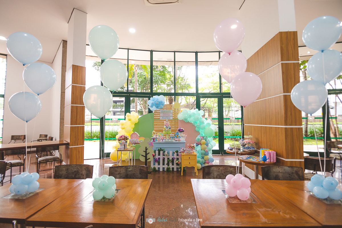 DECORAÇÃO FESTA INFANTIL DA GALINHA PINTADINHA