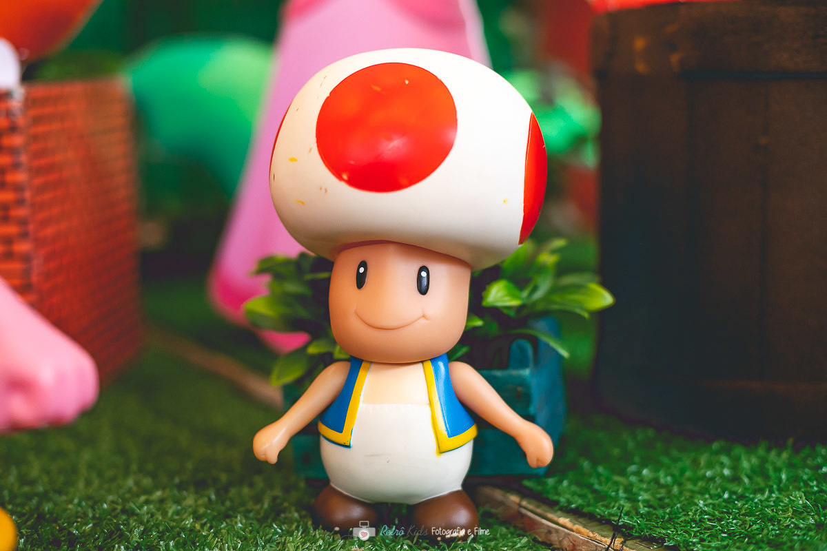 DECORAÇÃO PERSONALIZADA DO MARIO BROS