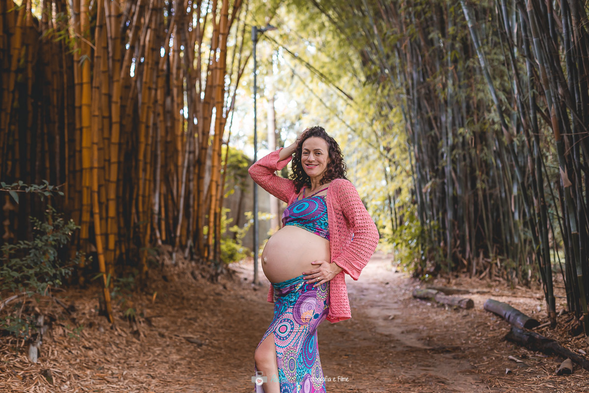 ENSAIO AO AR LIVRE DE GESTANTE