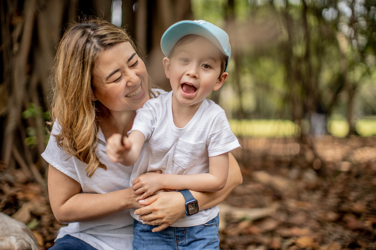 Parque do Ibirapuera - São Paulo - SP ensaio família Leonardo Camila Kobata