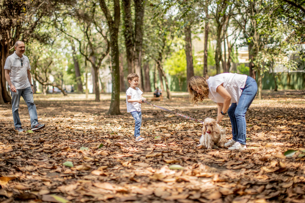 Parque do Ibirapuera - São Paulo - SP ensaio família Leonardo Camila Kobata