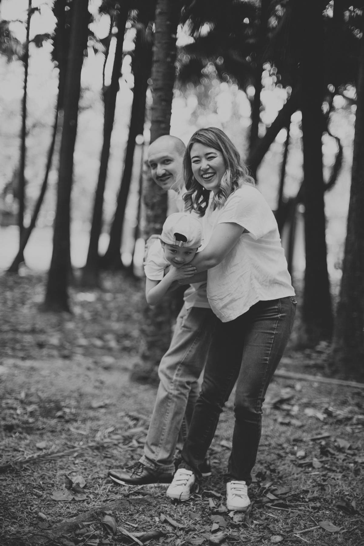 Parque do Ibirapuera - São Paulo - SP ensaio família Leonardo Camila Kobata