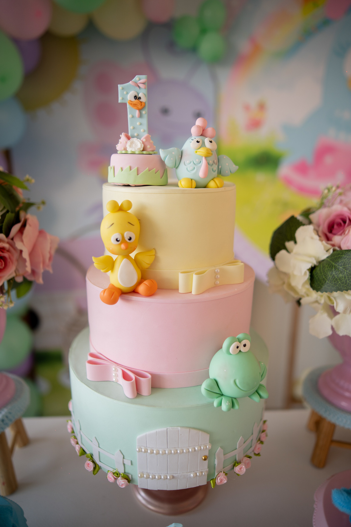 Batizado e aniversário Manuella