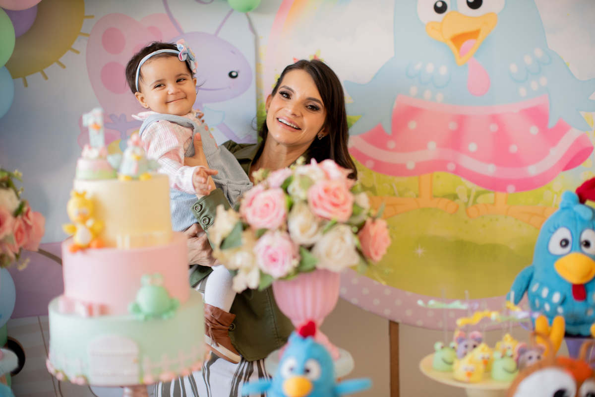 Batizado e aniversário Manuella