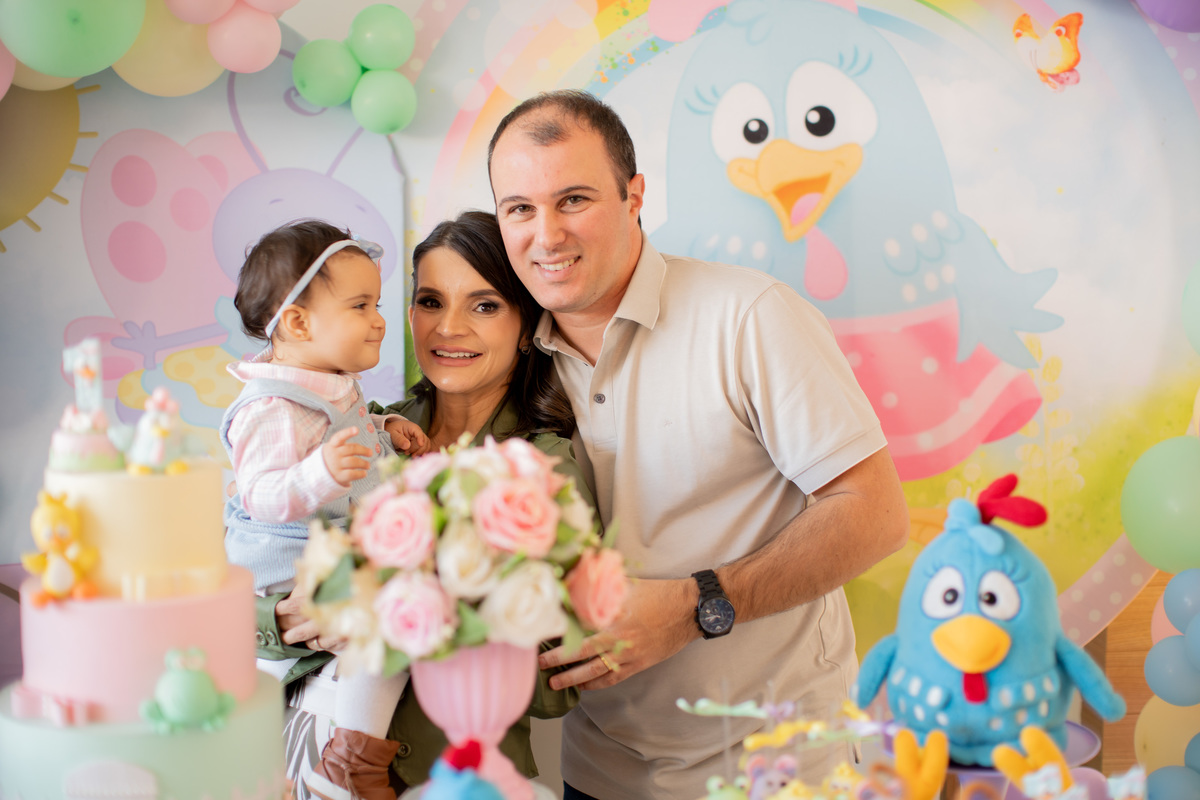 Batizado e aniversário Manuella