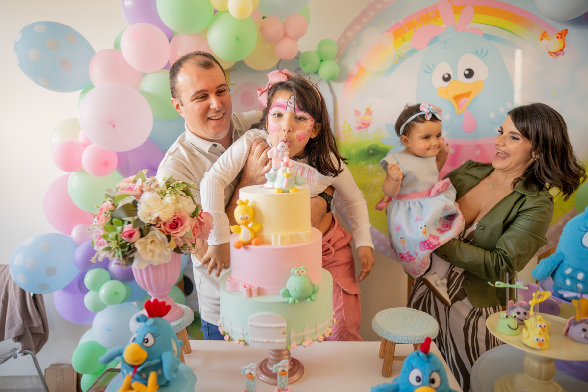 Batizado e aniversário Manuella