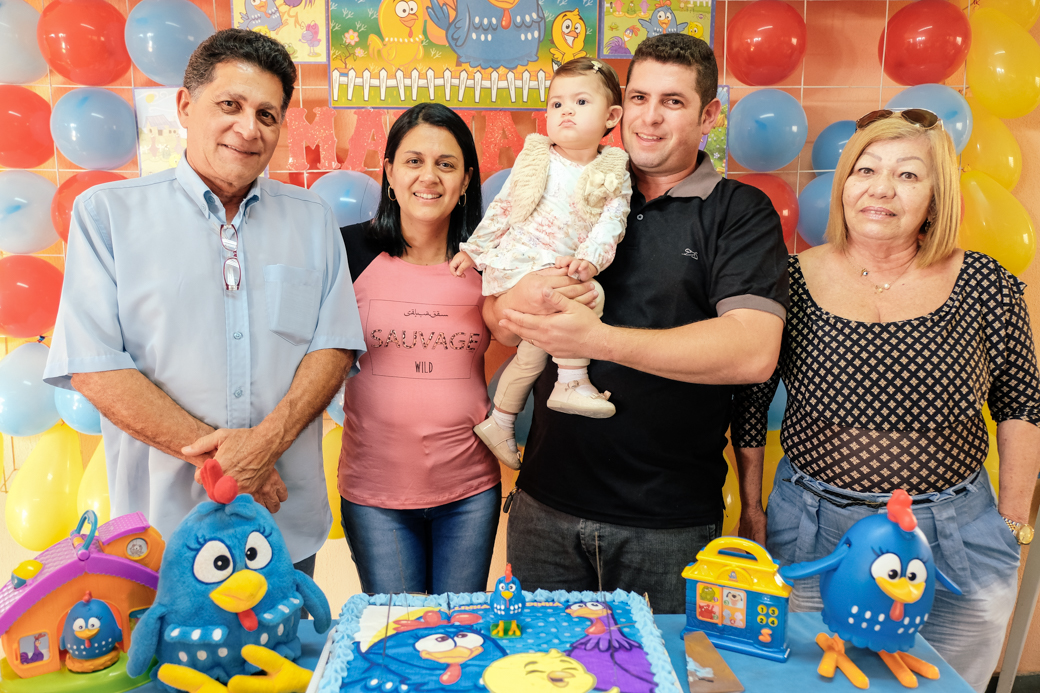 Aniversário 1 ano Mariana galinha pintadinha