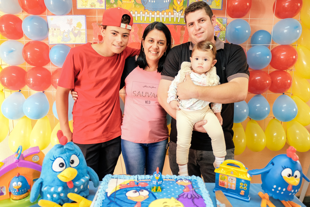 Aniversário 1 ano Mariana galinha pintadinha