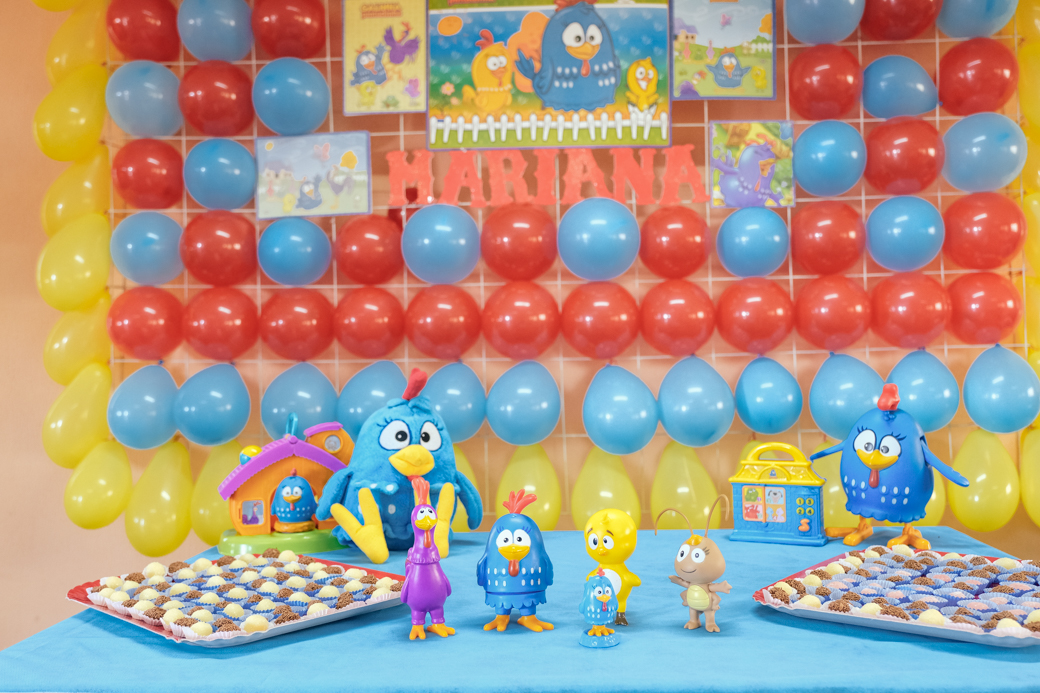 Aniversário 1 ano Mariana galinha pintadinha