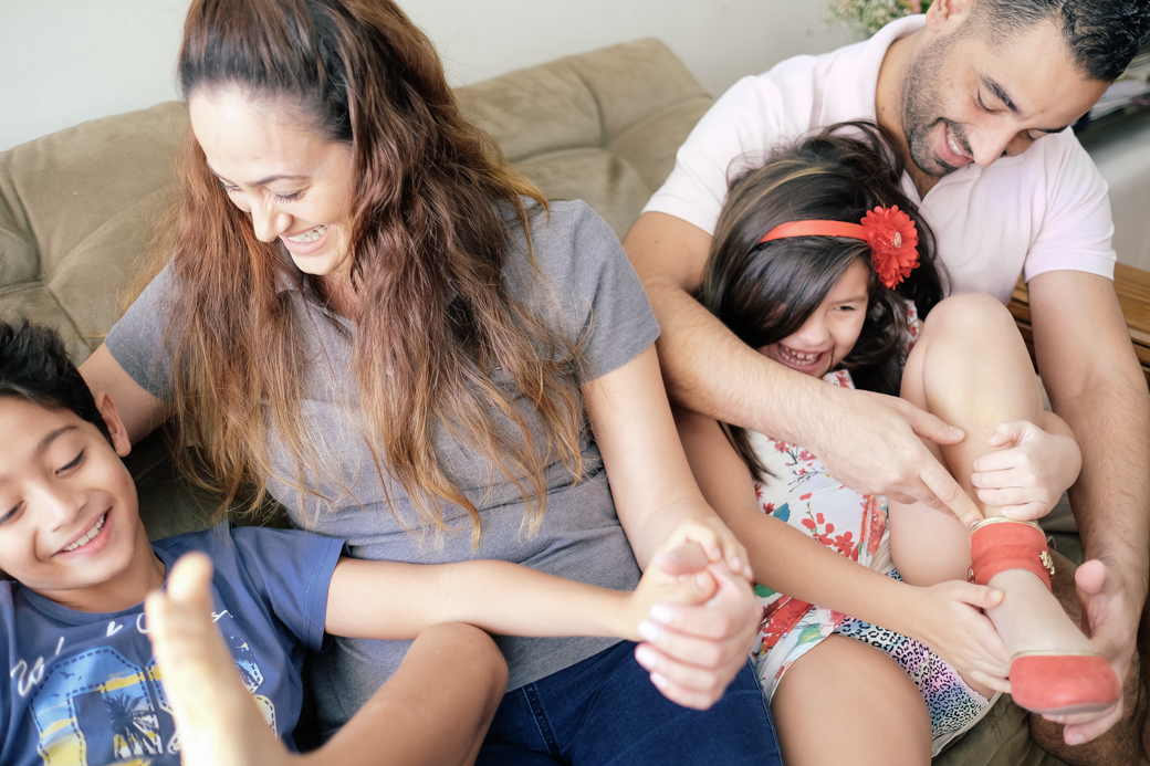 ensaio família cotidiano josiane Isabella e Felipe Júnior