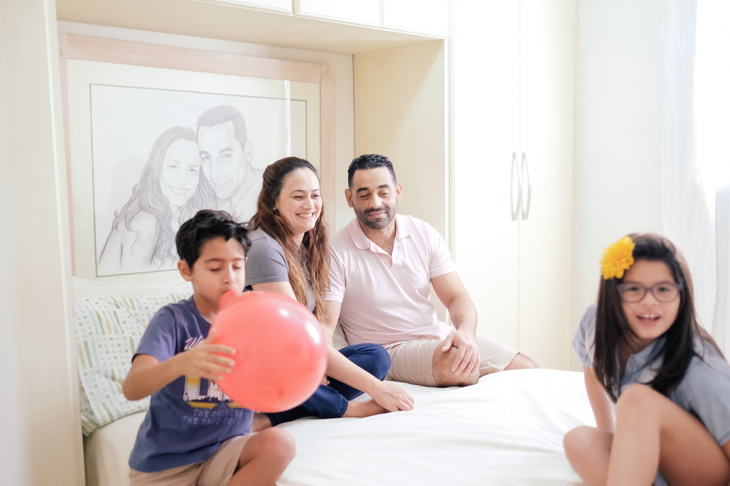 ensaio família cotidiano josiane Isabella e Felipe Júnior