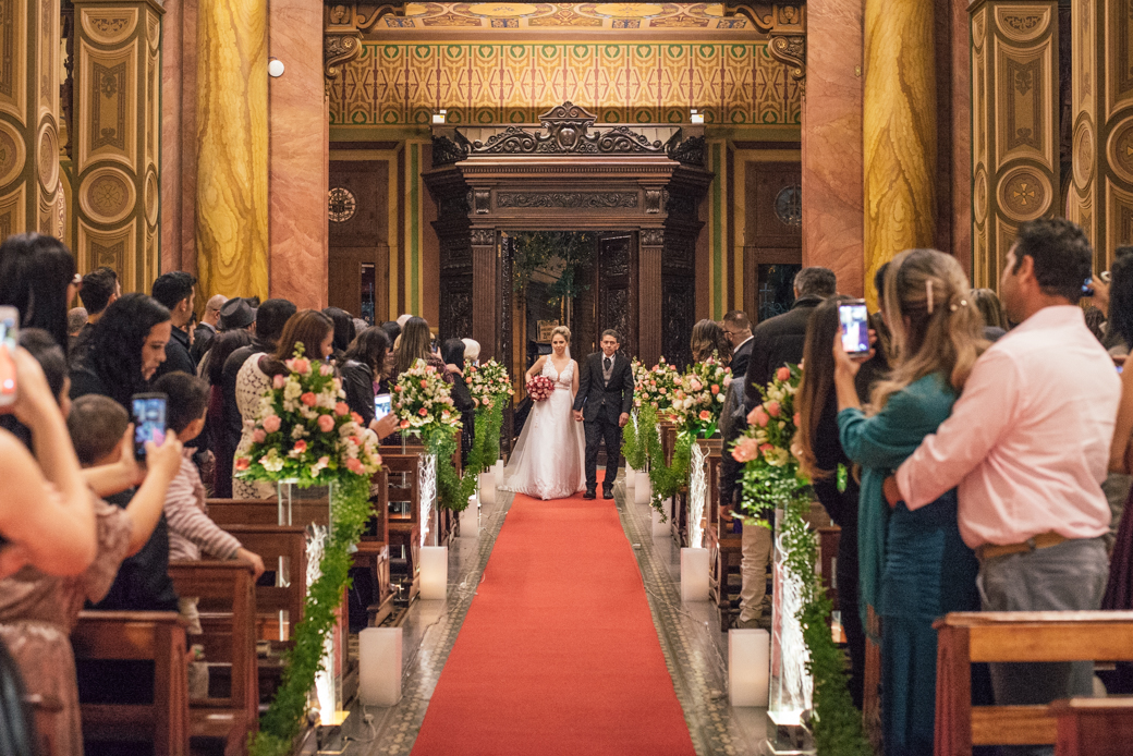 Igreja Imaculado Coração de Maria Casamento Danielle e Olavo fotografia