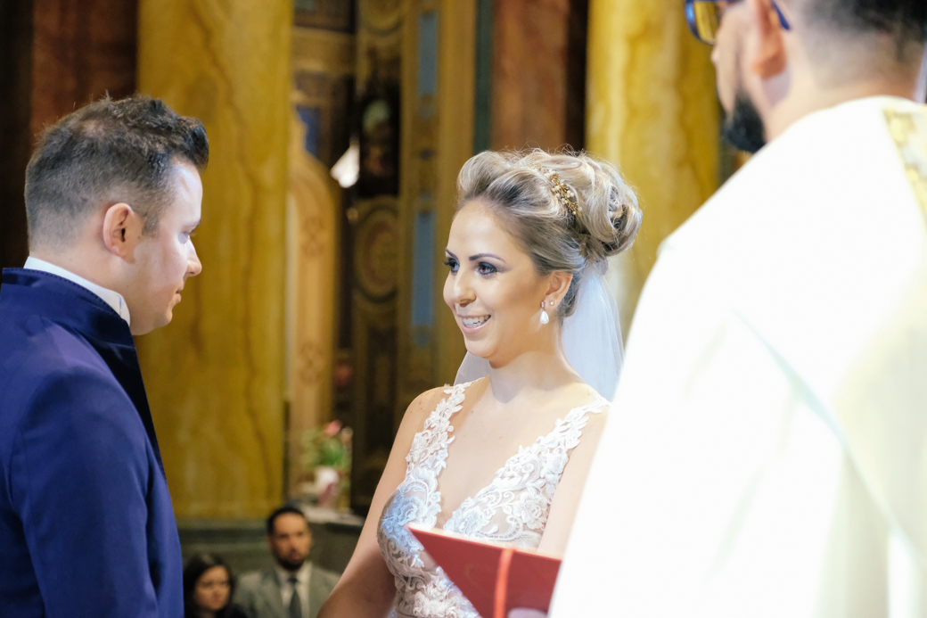 Igreja Imaculado Coração de Maria Casamento Danielle e Olavo fotografia
