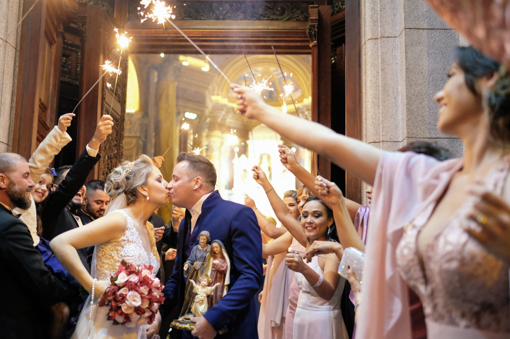 Igreja Imaculado Coração de Maria Casamento Danielle e Olavo fotografia