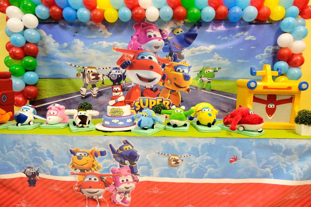 aniversario infantil fotografia camilakobata Buffet Kid's House 1 Guarulhos SP Cesar Lucca Super Wings