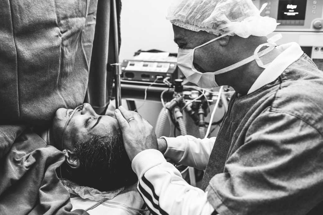 fotografia de parto Laura Hospital Vitoria