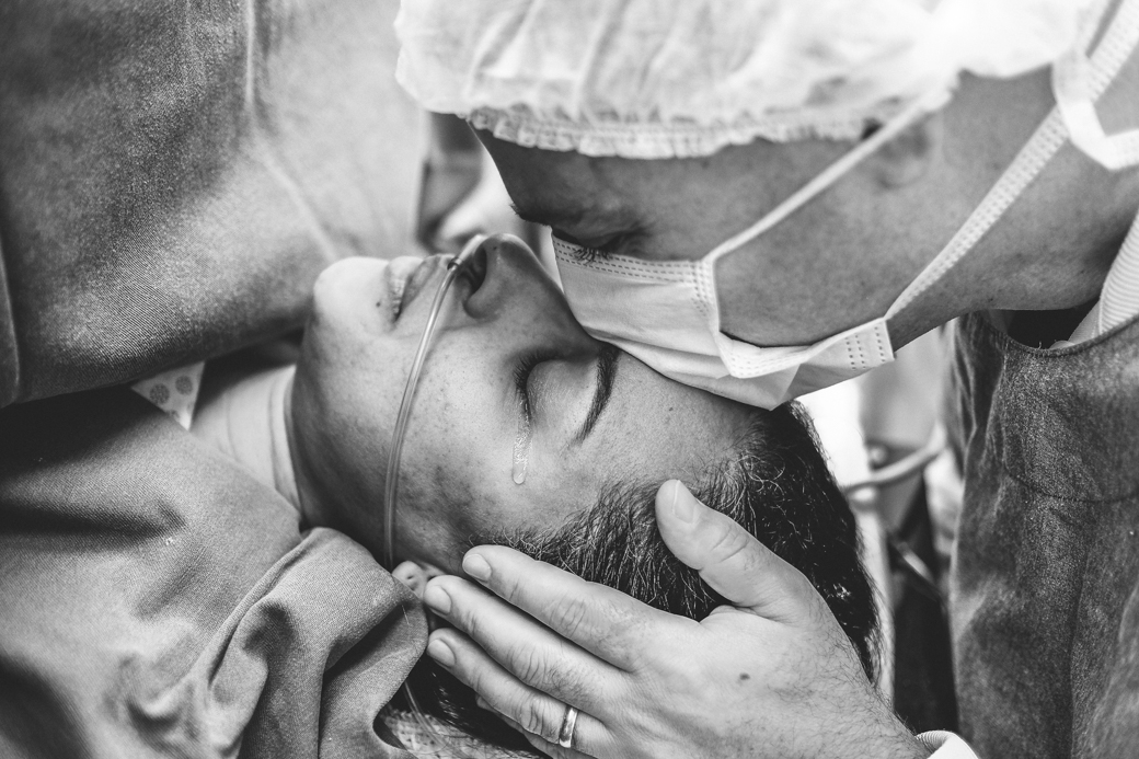 fotografia de parto Laura Hospital Vitoria