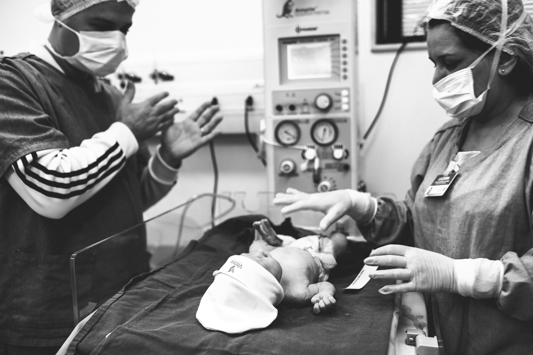 fotografia de parto Laura Hospital Vitoria