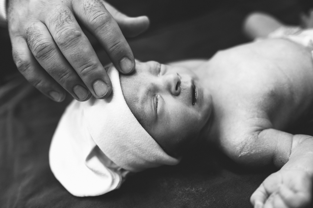 fotografia de parto Laura Hospital Vitoria