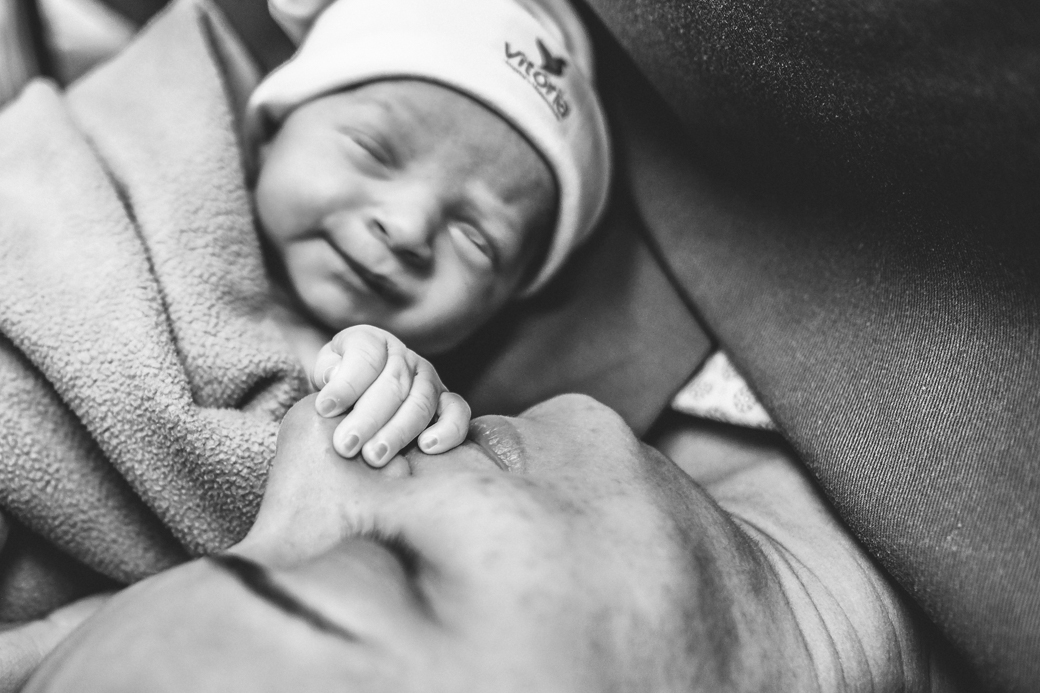 fotografia de parto Laura Hospital Vitoria