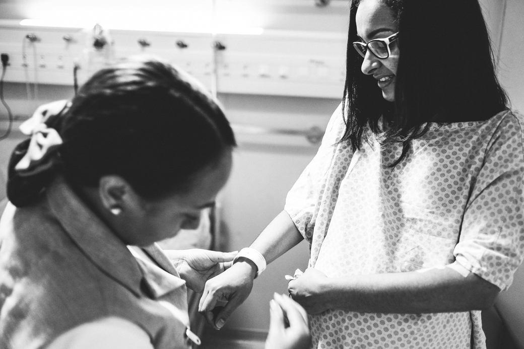 fotografia de parto Laura Hospital Vitoria