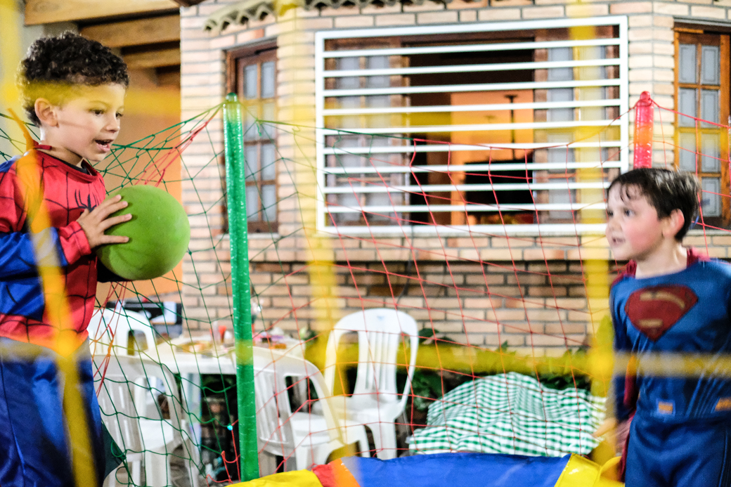 aniversario infantil fotografia Emerson Homem Aranha