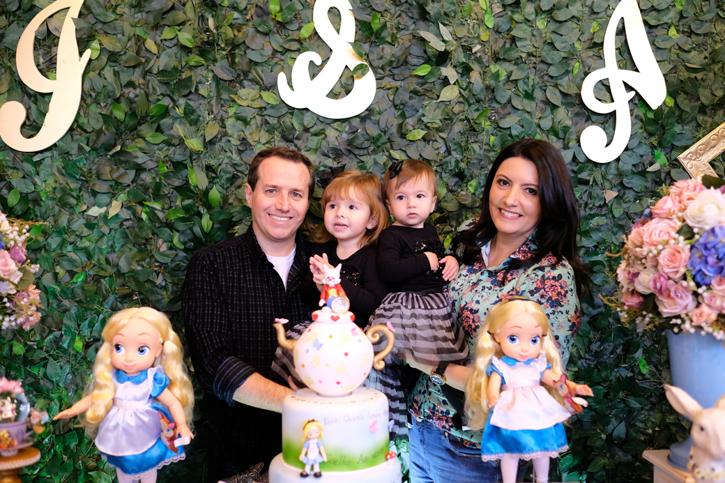 aniversario infantil alice julia espaco zoe Alice no país das maravilhas