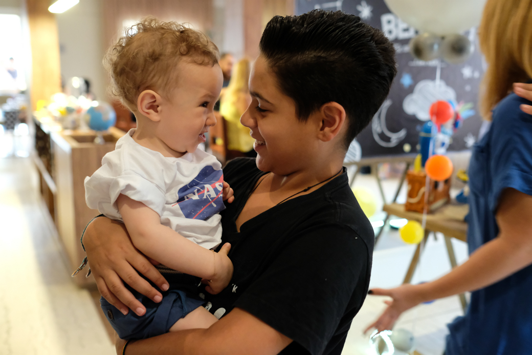 Aniversário 1 ano Benicio camila kobata festa nasa