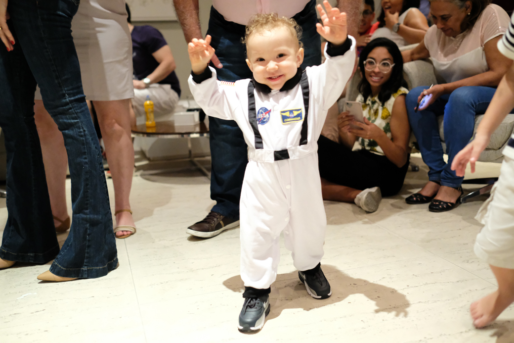 Aniversário 1 ano Benicio camila kobata festa nasa