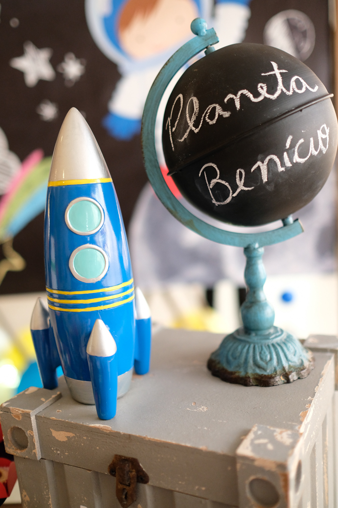 Aniversário 1 ano Benicio camila kobata festa nasa