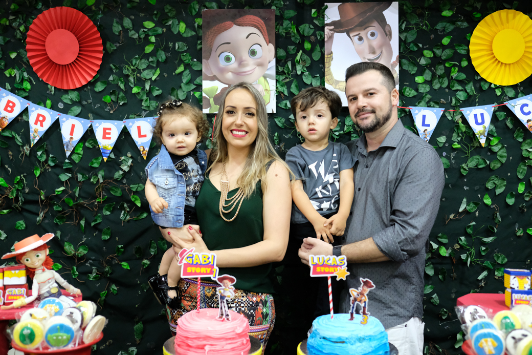 Aniversário Gabi Lucas Pik total Camila kobata festa infantil kids