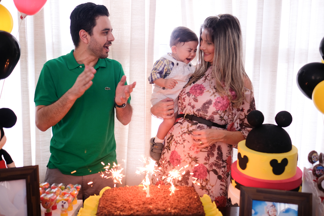 aniversario 1 ano bernardo mickey