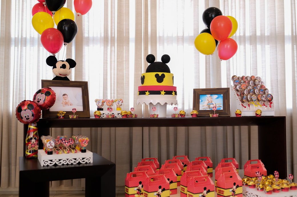 aniversario 1 ano bernardo mickey