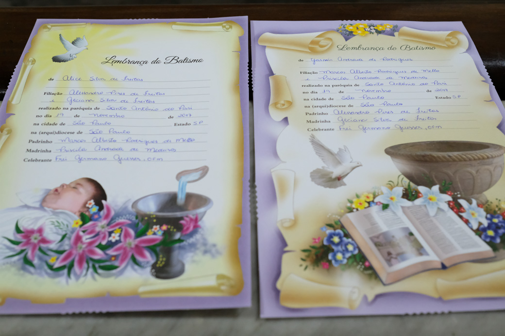 Batizado Alice e Yasmin