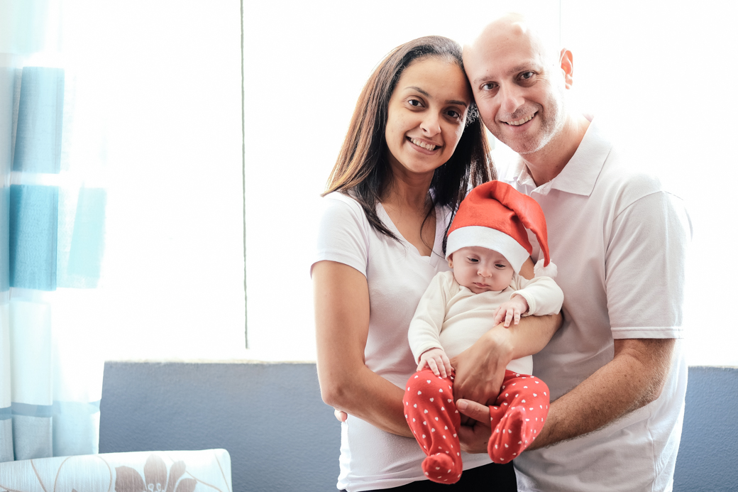 Ensaio familia bebe infantil Laura quarto mes natal