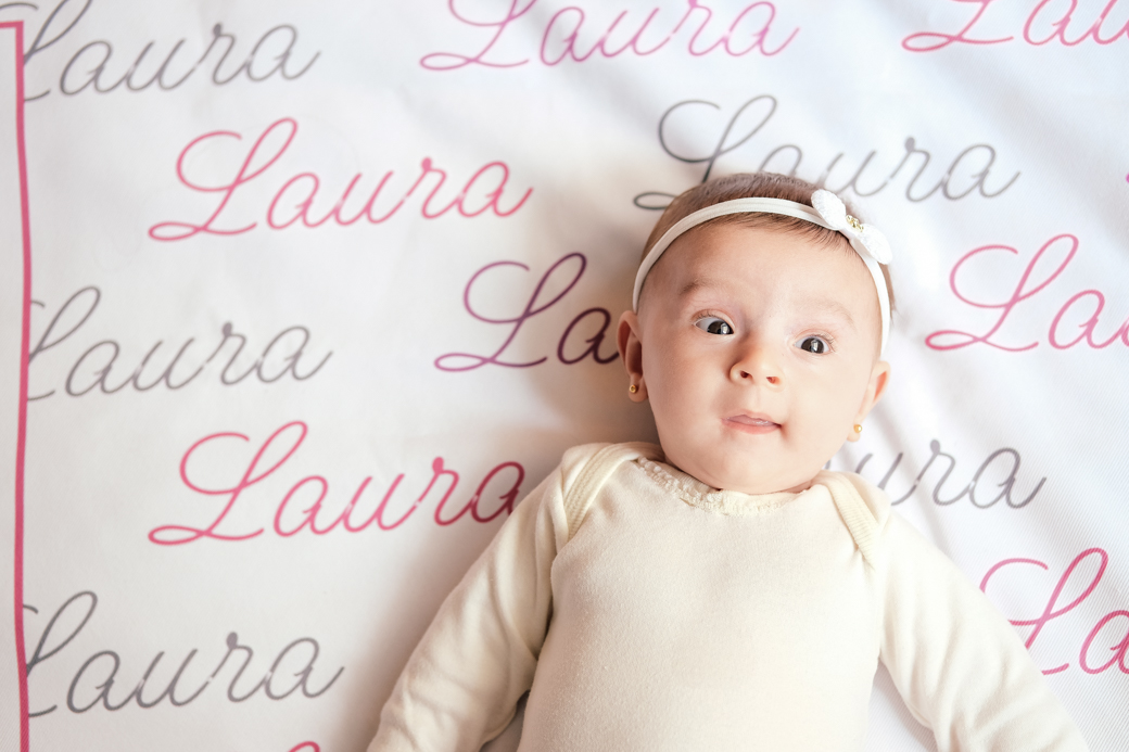 Ensaio familia bebe infantil Laura quarto mes natal