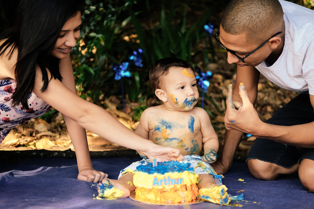 smash the cake ensaio cotidiano museu ipiranga Arthur fotografia infantil Camila Kobata
