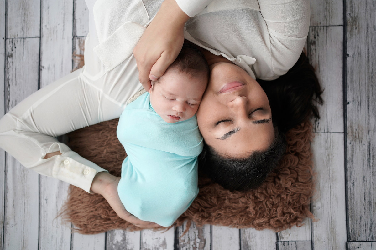 Fotografia newborn Camila Kobata Matheus recem nascido